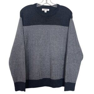 Goodthreads‎ Sweater Mens Size Large Gray Wool Blend Long Sleeve